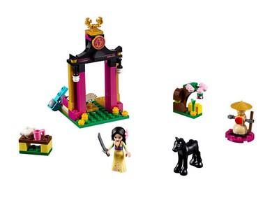 lego 2018 set 41151 Mulan's Training Day L'entraînement de Mulan