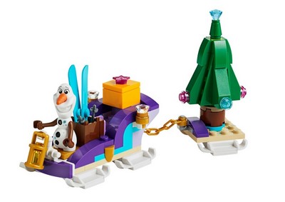 lego 2019 set 40361 Olaf's Traveling Sleigh Le traîneau de voyage d'Olaf