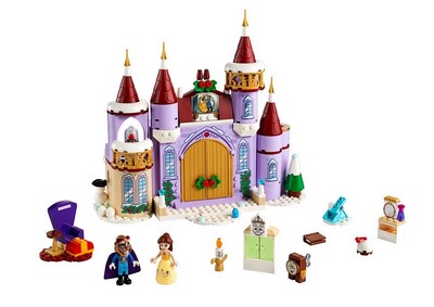 lego 2020 set 43180 Belle's Castle Winter Celebration