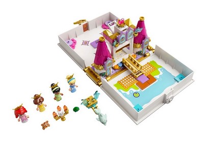 lego 2021 set 43193 Ariel, Belle, Cinderella and Tiana's Storybook Adventures