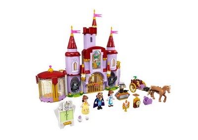 lego 2021 set 43196 Belle and the Beast's Castle