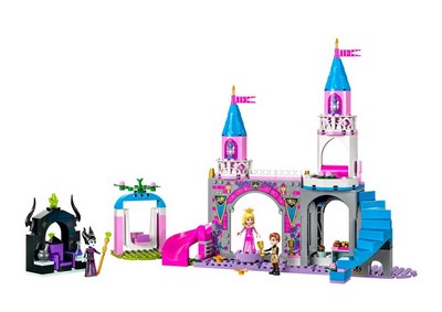 lego 2023 set 43211 Aurora's Castle Le château d’Aurore