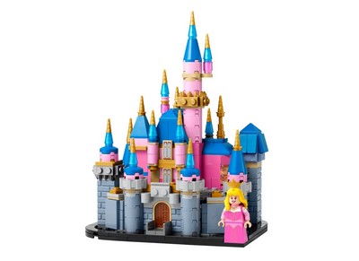 lego 2024 set 40720 Mini Disney Sleeping Beauty Castle Le Château de la Belle au bois dormant Disney miniature