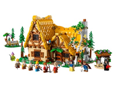 lego 2024 set 43242 Snow White and the Seven Dwarfs Cottage La Chaumière de Blanche-Neige et des Sept Nains