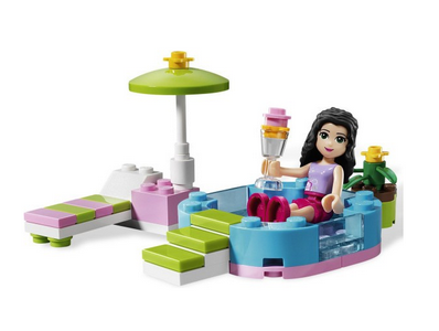 lego 2012 set 3931 Emma's Splash Pool 