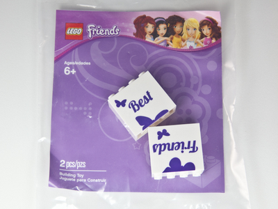 lego 2012 set 6006139 Best Friends Promotional Brick Set polybag 