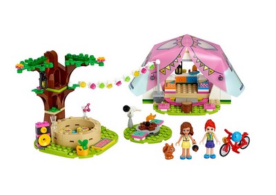 lego 2020 set 41392 Nature Glamping Le camping glamour dans la nature