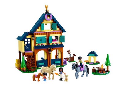 lego 2021 set 41683 Forest Horseback Riding Center Le centre équestre de la forêt