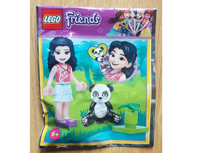 lego 2021 set 472102 Emma with Baby Panda foil pack