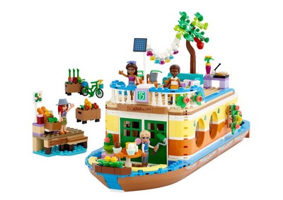 lego 2022 set 41702 Canal Houseboat La péniche