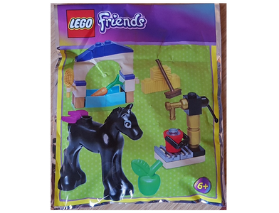 lego 2022 set 472201 Cute Foal with Feeding Station foil pack Poulain mignon avec station d'alimentation