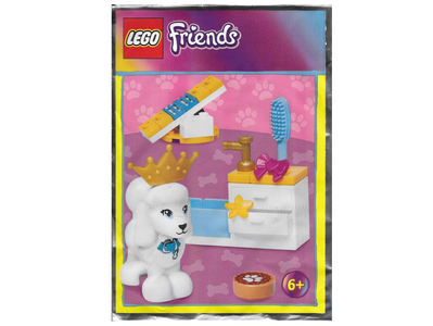 lego 2022 set 562205 Poodle in Dog Parlor foil pack