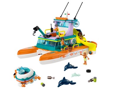 lego 2023 set 41734 Sea Rescue Boat