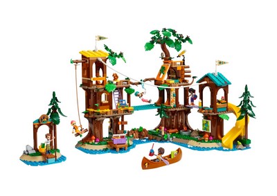 lego 2024 set 42631 Adventure Camp Tree House La cabane dans l’arbre de la base de loisirs