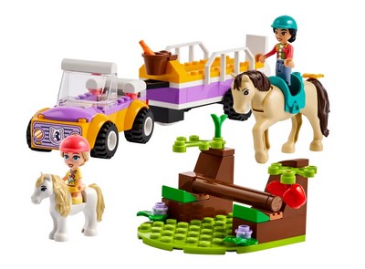 lego 2024 set 42634 Horse and Pony Trailer