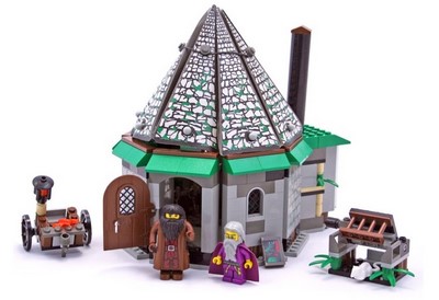 lego 2001 set 4707 Hagrid's Hut 