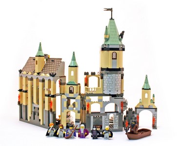 lego 2001 set 4709 Hogwarts Castle