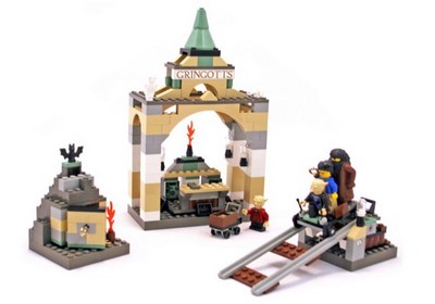 lego 2002 set 4714 Gringott's Bank