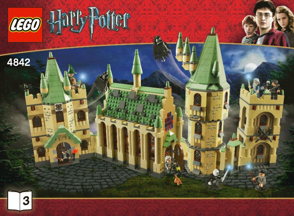 LEGO - Potter - 4842 - Castle (4th | Minifig-pictures.be