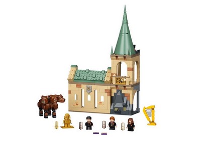 lego 2021 set 76387 Hogwarts Fluffy Encounter Poudlard : rencontre avec Touffu