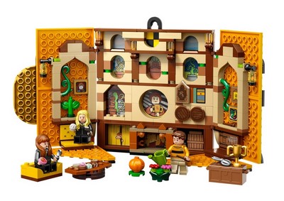 lego 2023 set 76412 Hufflepuff House Banner Le blason de la maison Poufsouffle