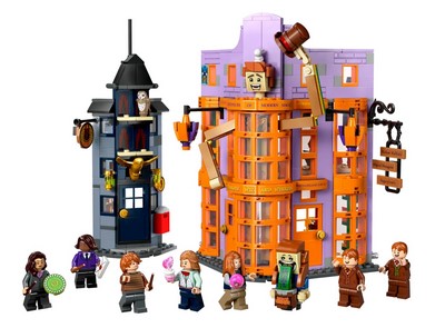 lego 2023 set 76422 Diagon Alley : Weasleys' Wizard Wheezes Le Chemin de Traverse : Weasley, Farces pour sorciers facétieux