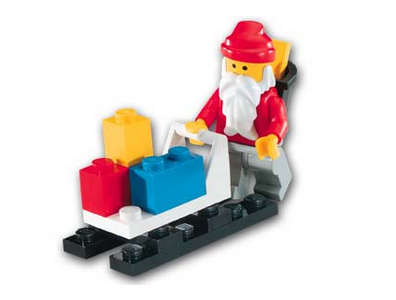 lego 1995 set 1807 Santa Claus and Sleigh 