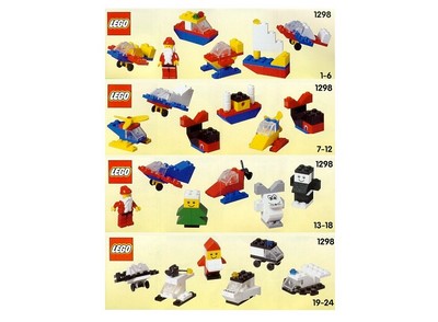 lego 1998 set 1298 Advent Calendar 1998, Classic Basic 