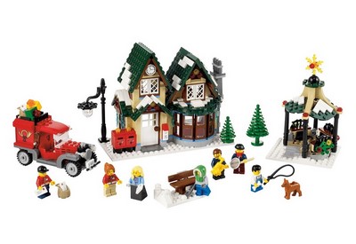 lego 2011 set 10222 Winter Village Post Office 