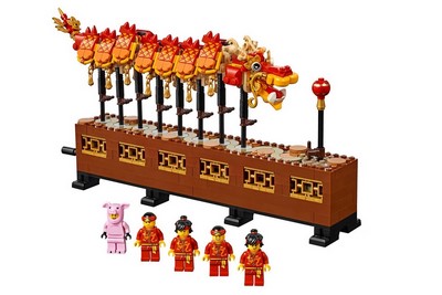 lego 2019 set 80102 Dragon Dance La danse du dragon