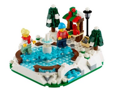 lego 2020 set 40416 Ice Skating Ring Patinoire