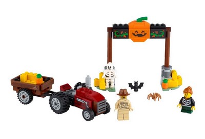 lego 2020 set 40423 Halloween Hayride Promenade en chariot d'Halloween