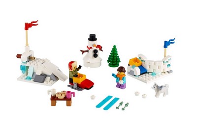 lego 2020 set 40424 Winter Snowball Fight