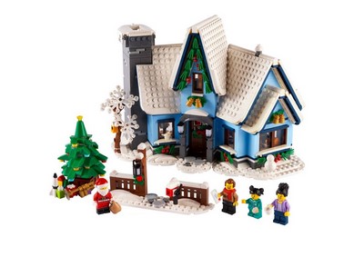 lego 2021 set 10293 Santa's Visit La visite du Père Noël