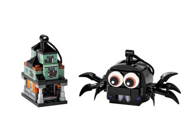 lego 2021 set 40493 Spider Haunted House Pack Ensemble Araignée et maison hantée