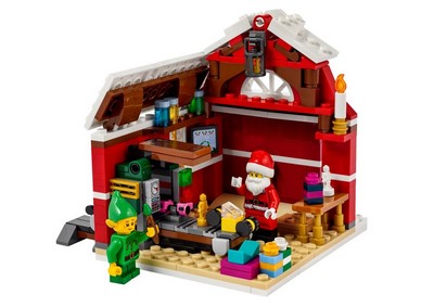 lego 2022 set 40565 Santa's Workshop L'atelier du Père Noël