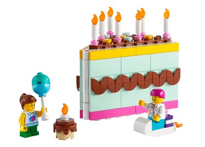 lego 2023 set 40641 Birthday Cake Le gâteau d’anniversaire