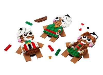 lego 2023 set 40642 Gingerbread Ornaments Les décorations pain d’épices