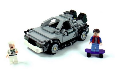 lego 2013 set 21103 The DeLorean Time Machine 