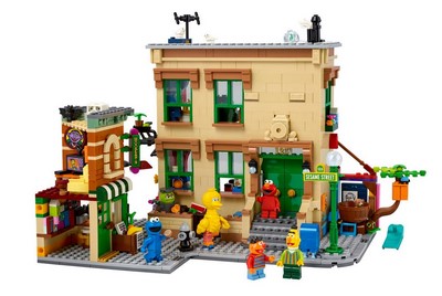 lego 2020 set 21324 123 Sesame Street