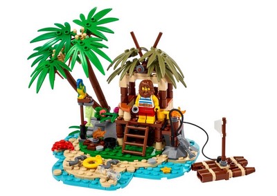 lego 2022 set 40566 Ray the Castaway Ray le naufragé