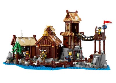 lego 2023 set 21343 Viking village Le village viking