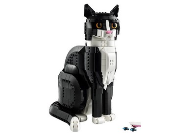 lego 2024 set 21349 Tuxedo Cat Le chat bicolore