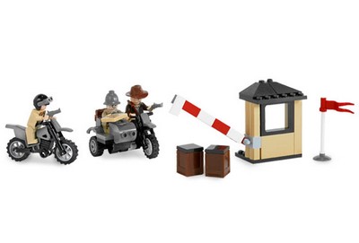 lego 2008 set 7620 Indiana Jones Motorcycle Chase 