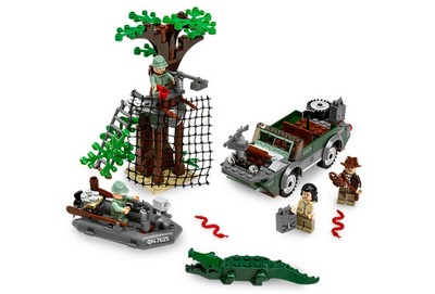 lego 2008 set 7625 River Chase 