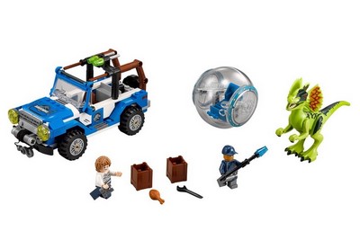 lego 2015 set 75916 Dilophosaurus Ambush