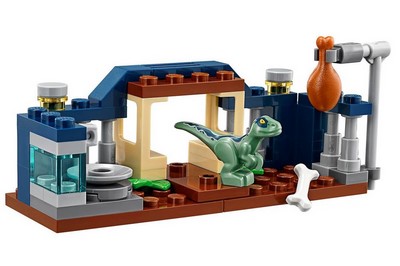 lego 2018 set 30382 Baby Velociraptor Playpen 