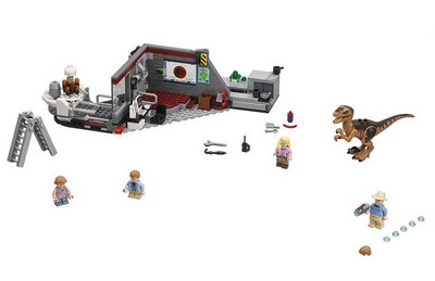 lego 2018 set 75932 Jurassic Park Velociraptor Chase 