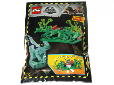 lego 2019 set 121903 Baby Raptor foil pack Bébé Raptor