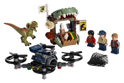 lego 2019 set 75934 Dilophosaurus on the Loose